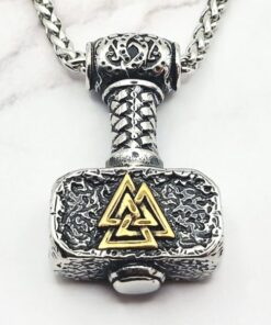 Mei's Viking Knots of Thunder | ketting | Stainless Steel