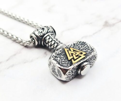 Knots of Thunder 3 Mei's Viking Knots of Thunder | ketting | Stainless Steel Knots of Thunder 3