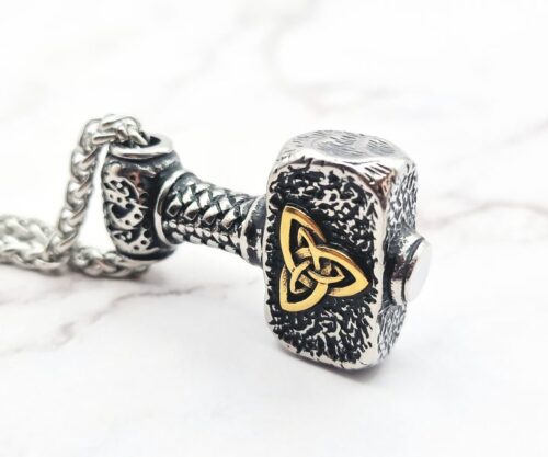Knots of Thunder 4 Mei's Viking Knots of Thunder | ketting | Stainless Steel Knots of Thunder 4