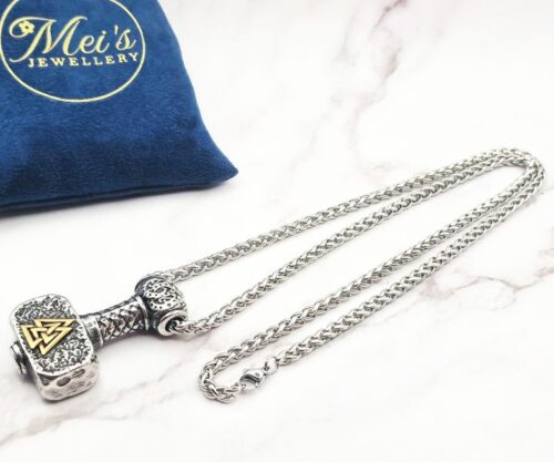 Knots of Thunder 5 Mei's Viking Knots of Thunder | ketting | Stainless Steel Knots of Thunder 5