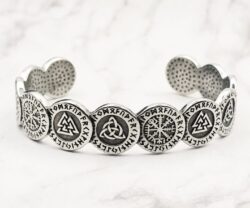 Mei's Viking Nordic Signs | armband | Stainless Steel