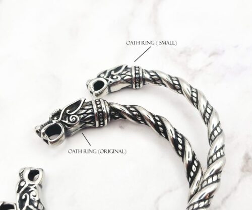 Oath Ring Small 3 Mei's Viking Oath Ring Small | armband | Stainless Steel Oath Ring Small 3