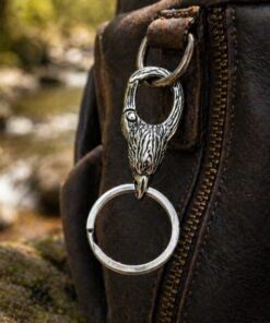 Alternative view of Mei's Viking Raven Locked | sleutelhanger | Stainless Steel
