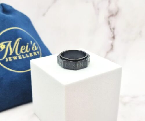Rune Around 5 Mei's Viking Rune Around | ring | Stainless Steel Rune Around 5