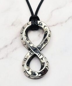 Mei's | Viking Rune Infinity | ketting | Stainless Steel