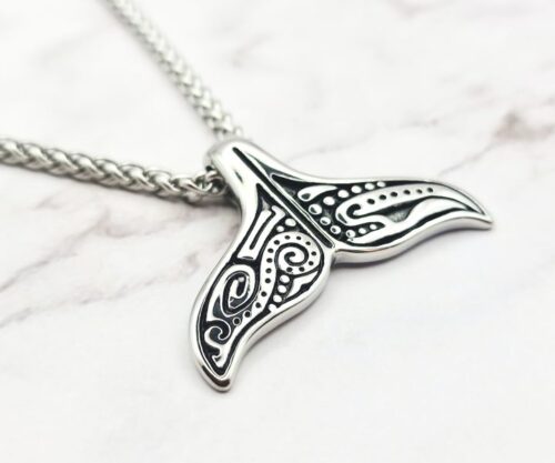 Tail of Sea 3 Mei's Viking Tail of Sea | ketting | Stainless Steel Mei’s Viking Tail of Sea ketting van stainless steel
