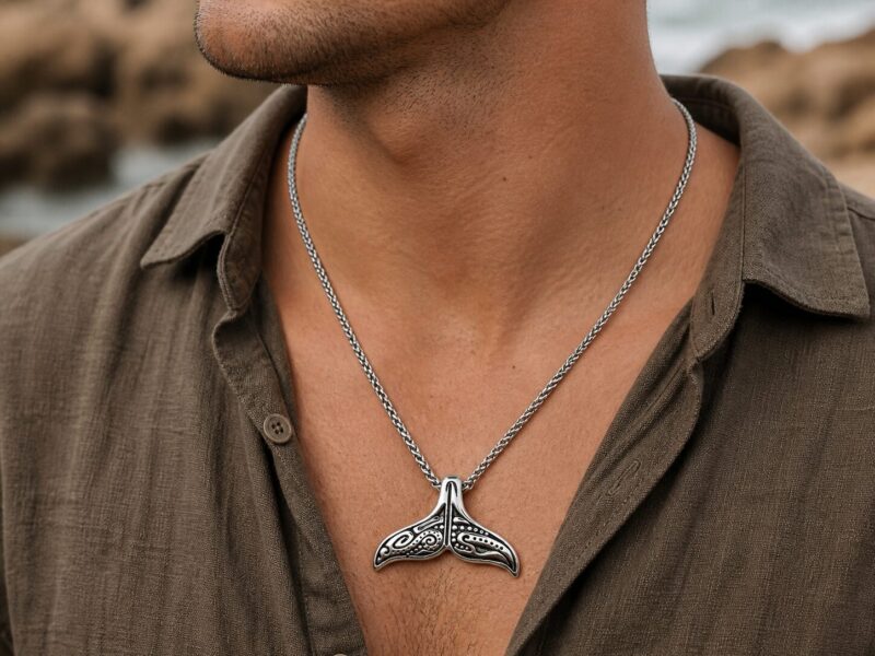 Tail of Sea sierfoto Mei's Viking Tail of Sea | ketting | Stainless Steel Mei's Viking Tail of Sea | ketting | Stainless Steel - Afbeelding 2