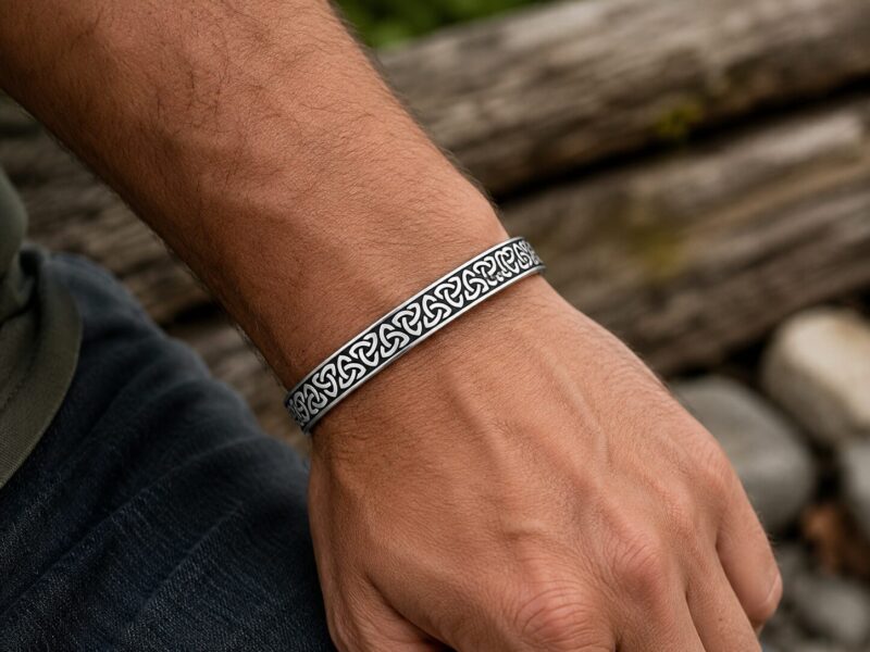 Trinity Band sierfoto Mei's Muse Trinity Band | armband | Stainless Steel Mei's Muse Trinity Band | armband | Stainless Steel - Afbeelding 2