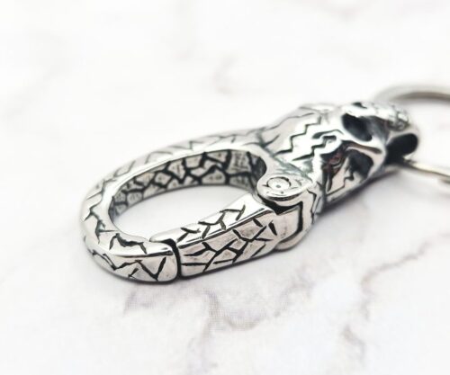 Vivid Skull 4 Mei's Muse Vivid Skull | sleutelhanger | Stainless Steel Vivid Skull 4