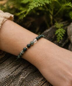 Alternative view of Mei's Everest Forest Flow | armband | Edelsteen