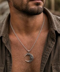 Alternative view of Mei's Muse Moon Blossom | ketting | Stainless Steel