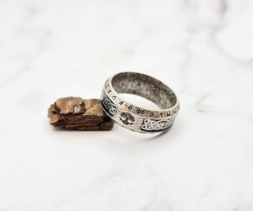 Runic Roots 1 Mei's Viking Runic Roots | ring | Stainless Steel Runic Roots 1