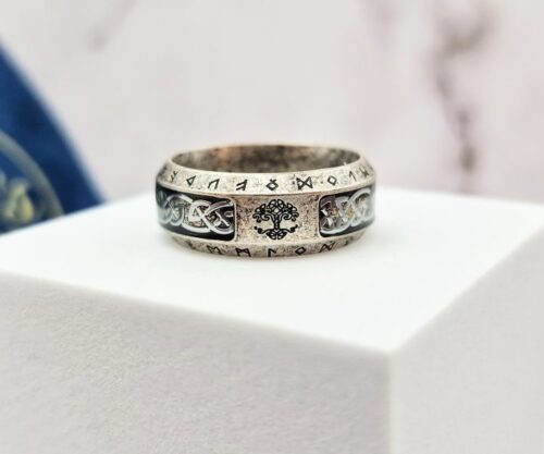 Runic Roots 3 Mei's Viking Runic Roots | ring | Stainless Steel Runic Roots 3