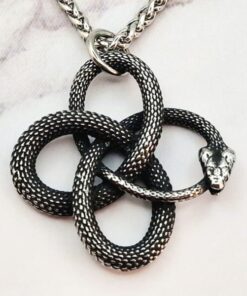 Mei's Viking Serpent's Loops | ketting | Stainless Steel