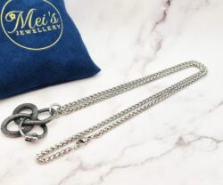 Serpents Loops 4 Mei's Viking Serpent's Loops | ketting | Stainless Steel Serpents Loops 4