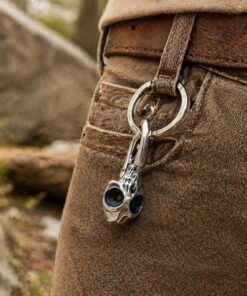 Alternative view of Mei's Muse Skull Clasp | sleutelhanger | Stainless Steel