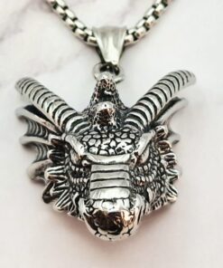 Mei's Viking The Dragon | ketting | Stainless Steel