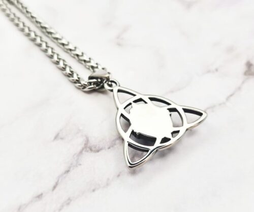 Trinity Gem 4 Mei's Muse Trinity Gem | ketting | Stainless Steel Mei’s Muse Trinity Gem ketting van stainless steel