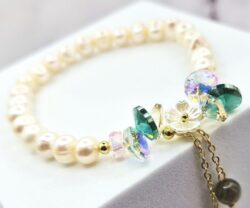 Mei's Everest Pearl Bloom | armband | Parel