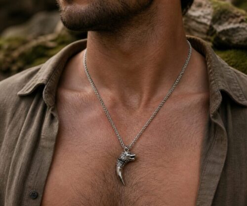 Alternative view of Mei's Viking Steel Guardian | ketting | Stainless Steel