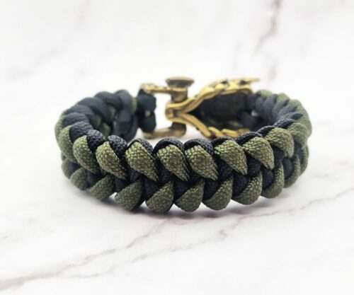 Golden Wolf 5 Mei's Viking Golden Wolf | armband | Stainless Steel Golden Wolf 5