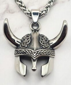 Mei's Viking The Helmet | ketting | Stainless Steel