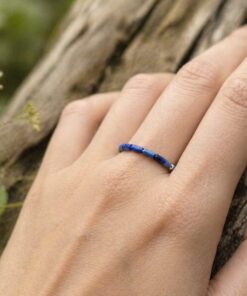 Alternative view of Mei's Handmade Joy Morsecode | ring | Edelsteen