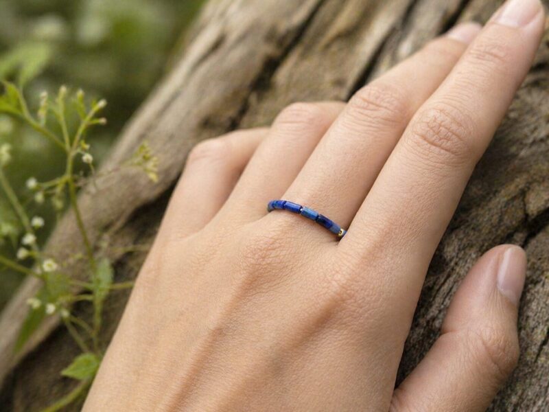 Joy Morsecode sierfoto Mei's Handmade Joy Morsecode | ring | Edelsteen Mei's Handmade Joy Morsecode | ring | Edelsteen - Afbeelding 2