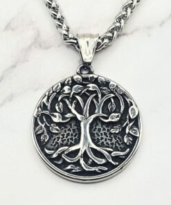 Mei's | Viking Nordic Roots | ketting | Stainless Steel