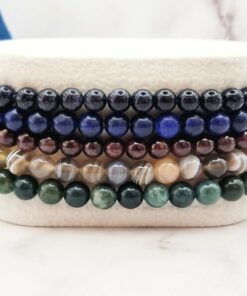 Mei's | Handmade Mini Earth Stones | armband | Edelsteen