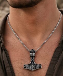Alternative view of Mei's Viking Odin's Hammer | ketting | Stainless Steel