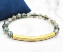 Mei's Tibetan Green Harmony | armband | Edelsteen