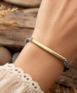 Alternative view of Mei's Tibetan Green Harmony | armband | Edelsteen