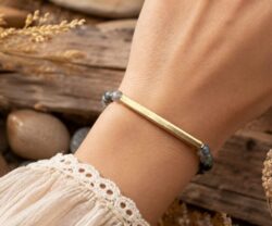 Alternative view of Mei's Tibetan Green Harmony | armband | Edelsteen