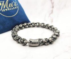 Mini Skulls Grey 5