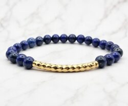 Mei's Handmade Charming Blue | armband | Edelsteen
