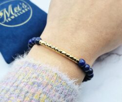 Alternative view of Mei's Handmade Charming Blue | armband | Edelsteen