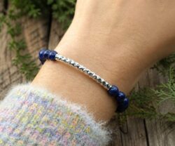 Alternative view of Mei's Handmade Charming Blue | armband | Edelsteen