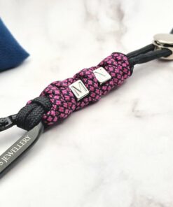 Mei's | Handmade Initials Cord Unity | sleutelhanger | Paracord & Aluminium