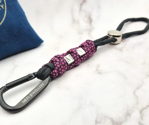 Initials Cord Unity 3 Mei's Handmade Initials Cord Unity | sleutelhanger | Paracord Initials Cord Unity 3