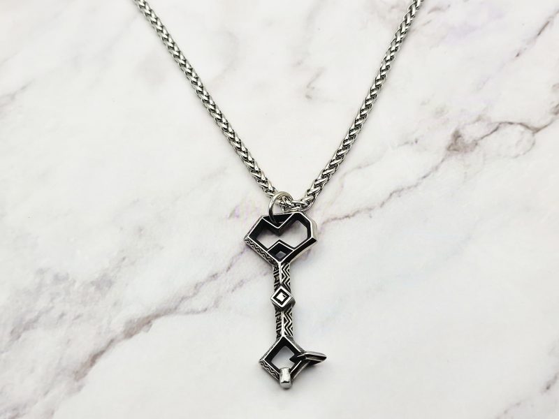 Nordic Key 2 Mei's Viking ketting | Nordic Key | Stainless Steel | zilver Mei's Viking ketting | Nordic Key | Stainless Steel | zilver - Afbeelding 2