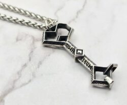 Nordic Key 3 Mei's Viking Nordic Key | ketting | Stainless Steel Nordic Key 3