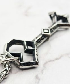 Nordic Key 4 Mei's Viking ketting | Nordic Key | Stainless Steel | zilver Nordic Key 4