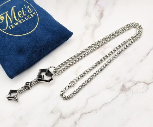 Nordic Key 5 Mei's Viking Nordic Key | ketting | Stainless Steel Mei’s Viking Nordic Key ketting van stainless steel