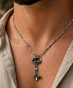 Alternative view of Mei's Viking Nordic Key | ketting | Stainless Steel