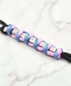 Mei's | Handmade CARAT Cord | sleutelhanger | Paracord & Aluminium