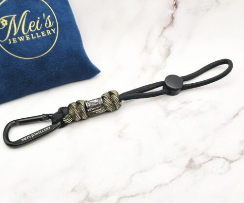 Nordic Cord Valknut 4 Mei's Handmade Nordic Cord Valknut | sleutelhanger | Paracord Mei’s Handmade Nordic Cord Valknut sleutelhanger paracord