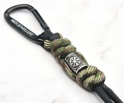 Mei's Handmade Nordic Cord Vegvisir | sleutelhanger | Paracord
