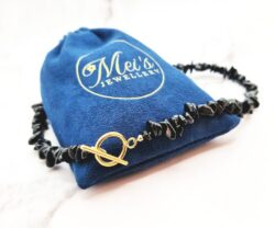 Black Aura 1 Mei's Everest Black Aura | ketting | Edelsteen Black Aura 1