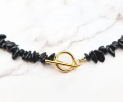 Black Aura 3 Mei's Everest Black Aura | ketting | Edelsteen Black Aura 3